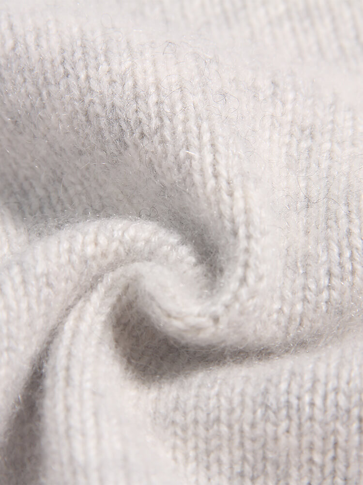 Kids Cable Knit Cashmere Turtleneck Sweater Warm Winter Pullover